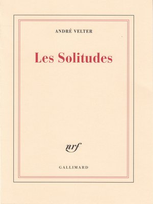 cover image of Les Solitudes